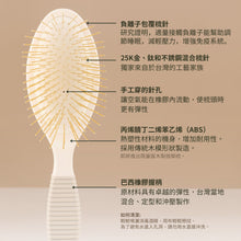 Load image into Gallery viewer, Snow Fox 24K金頭皮舒緩刮痧梳 24K Gua Sha Hair & Scalp Brush