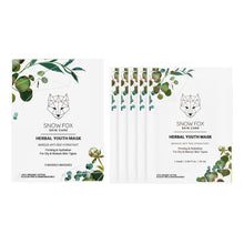 Load image into Gallery viewer, Snow Fox 花萃·草本煥顏面膜 Herbal Youth Mask