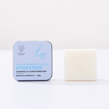 Load image into Gallery viewer, Snow Fox 雪花保濕洗護髮磚 Hydrating Shampoo & Conditioner Bar