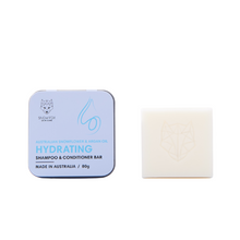 Load image into Gallery viewer, Snow Fox 雪花保濕洗護髮磚 Hydrating Shampoo & Conditioner Bar