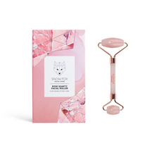 Load image into Gallery viewer, Quality Rose Quartz facial roller
