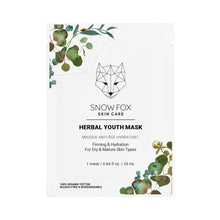 Load image into Gallery viewer, SNOW FOX 花萃·草本煥顏面膜 Herbal Youth Mask
